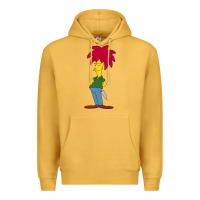 Mustard simpson Premium Hoodie - linhVisuals