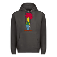 Smoke simpson Premium Hoodie - linhVisuals