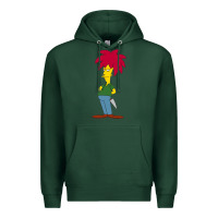 Sports Green simpson Premium Hoodie - linhVisuals