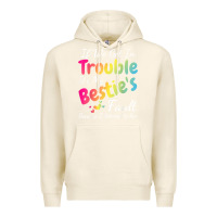 Tofu if we get in trouble it's my bestie's fault i listened her t shirt Premium Hoodie - linhVisuals
