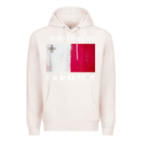 Pale Pink i'm not yelling i'm maltese shirt  malta flag t shirt Premium Hoodie - linhVisuals
