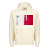 Sandshell i'm not yelling i'm maltese shirt  malta flag t shirt Premium Hoodie - linhVisuals