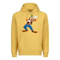 Antique Gold goofy Premium Hoodie - linhVisuals