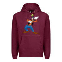 Burgundy goofy Premium Hoodie - linhVisuals