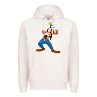 Pale Pink goofy Premium Hoodie - linhVisuals