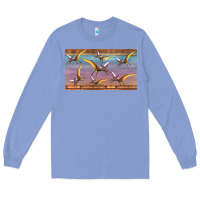Colony Blue dinosaur pterodactyl sippy cup Long Sleeve Tee - Artiststas