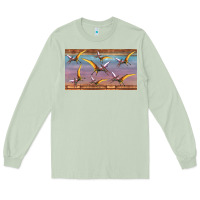 Matcha dinosaur pterodactyl sippy cup Long Sleeve Tee - Artiststas