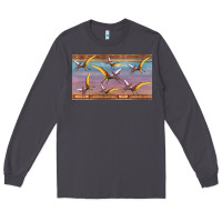 Smoke dinosaur pterodactyl sippy cup Long Sleeve Tee - Artiststas