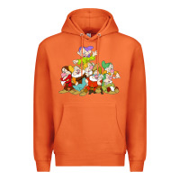 Carrot grumpy dopey dwarf Premium Hoodie - linhVisuals