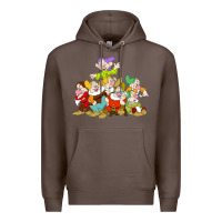Coffee grumpy dopey dwarf Premium Hoodie - linhVisuals