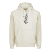 Oatmeal Heather olaf Premium Hoodie - linhVisuals