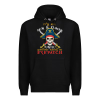 It's All Fun & Games Until Someone Needs An Eyepatch Pirate T Shirt Premium Hoodie | Teevron