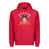 Cardinal it's all fun & games until someone needs an eyepatch pirate t shirt Premium Hoodie - linhVisuals