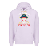Lilac it's all fun & games until someone needs an eyepatch pirate t shirt Premium Hoodie - linhVisuals