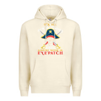 Sandshell it's all fun & games until someone needs an eyepatch pirate t shirt Premium Hoodie - linhVisuals