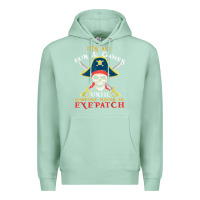 Seafoam it's all fun & games until someone needs an eyepatch pirate t shirt Premium Hoodie - linhVisuals