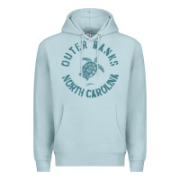 Blue Mist jcombs outer banks, nc, sea turtle hoodie Premium Hoodie - linhVisuals