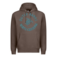 Coffee jcombs outer banks, nc, sea turtle hoodie Premium Hoodie - linhVisuals