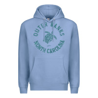 Colony Blue jcombs outer banks, nc, sea turtle hoodie Premium Hoodie - linhVisuals