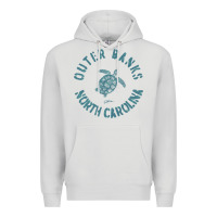 Dove Grey jcombs outer banks, nc, sea turtle hoodie Premium Hoodie - linhVisuals