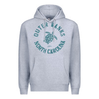 Heather Grey jcombs outer banks, nc, sea turtle hoodie Premium Hoodie - linhVisuals