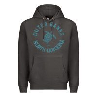 Smoke jcombs outer banks, nc, sea turtle hoodie Premium Hoodie - linhVisuals