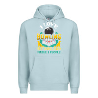 Blue Mist bowling shirt funny dog lover quote bowler gift t shirt Premium Hoodie - linhVisuals
