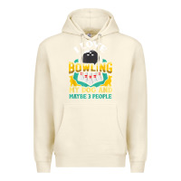 Sandshell bowling shirt funny dog lover quote bowler gift t shirt Premium Hoodie - linhVisuals