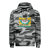 Slate Camo bowling shirt funny dog lover quote bowler gift t shirt Premium Hoodie - linhVisuals