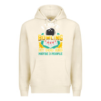 Tofu bowling shirt funny dog lover quote bowler gift t shirt Premium Hoodie - linhVisuals