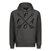 Charcoal Heather fafo f around and find out funny vintage sarcastic boho chic tank top Premium Hoodie - linhVisuals