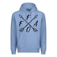 Colony Blue fafo f around and find out funny vintage sarcastic boho chic tank top Premium Hoodie - linhVisuals