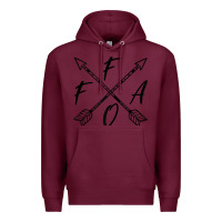 Burgundy fafo f around and find out funny vintage sarcastic boho chic tank top Premium Hoodie - linhVisuals