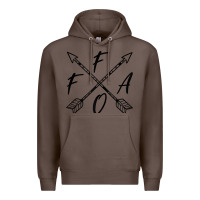Coffee fafo f around and find out funny vintage sarcastic boho chic tank top Premium Hoodie - linhVisuals