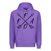Purple fafo f around and find out funny vintage sarcastic boho chic tank top Premium Hoodie - linhVisuals
