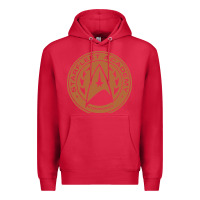 Cardinal star fleet academy dropout stars trekie trek geek Premium Hoodie - linhVisuals