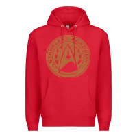 Red star fleet academy dropout stars trekie trek geek Premium Hoodie - linhVisuals