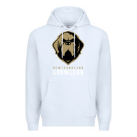 White #newfoundland growlers Premium Hoodie - linhVisuals