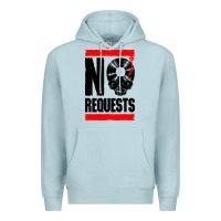Blue Mist no requests dj turntable vinyl record Premium Hoodie - linhVisuals