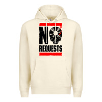 Sandshell no requests dj turntable vinyl record Premium Hoodie - linhVisuals