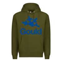 Army Green gould academy Premium Hoodie - linhVisuals