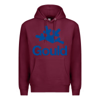 Burgundy gould academy Premium Hoodie - linhVisuals
