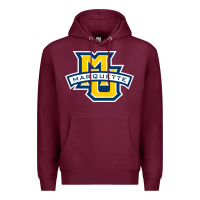 Burgundy marquette Premium Hoodie - linhVisuals