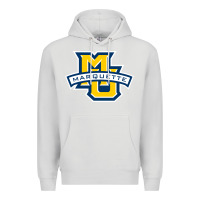 Dove Grey marquette Premium Hoodie - linhVisuals