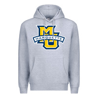 Heather Grey marquette Premium Hoodie - linhVisuals