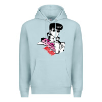 Blue Mist josuke very bizarre Premium Hoodie - linhVisuals