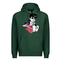 Sports Green josuke very bizarre Premium Hoodie - linhVisuals