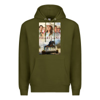Army Green heartland for men and women Premium Hoodie - linhVisuals