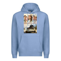 Colony Blue heartland for men and women Premium Hoodie - linhVisuals
