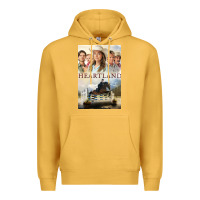 Mustard heartland for men and women Premium Hoodie - linhVisuals